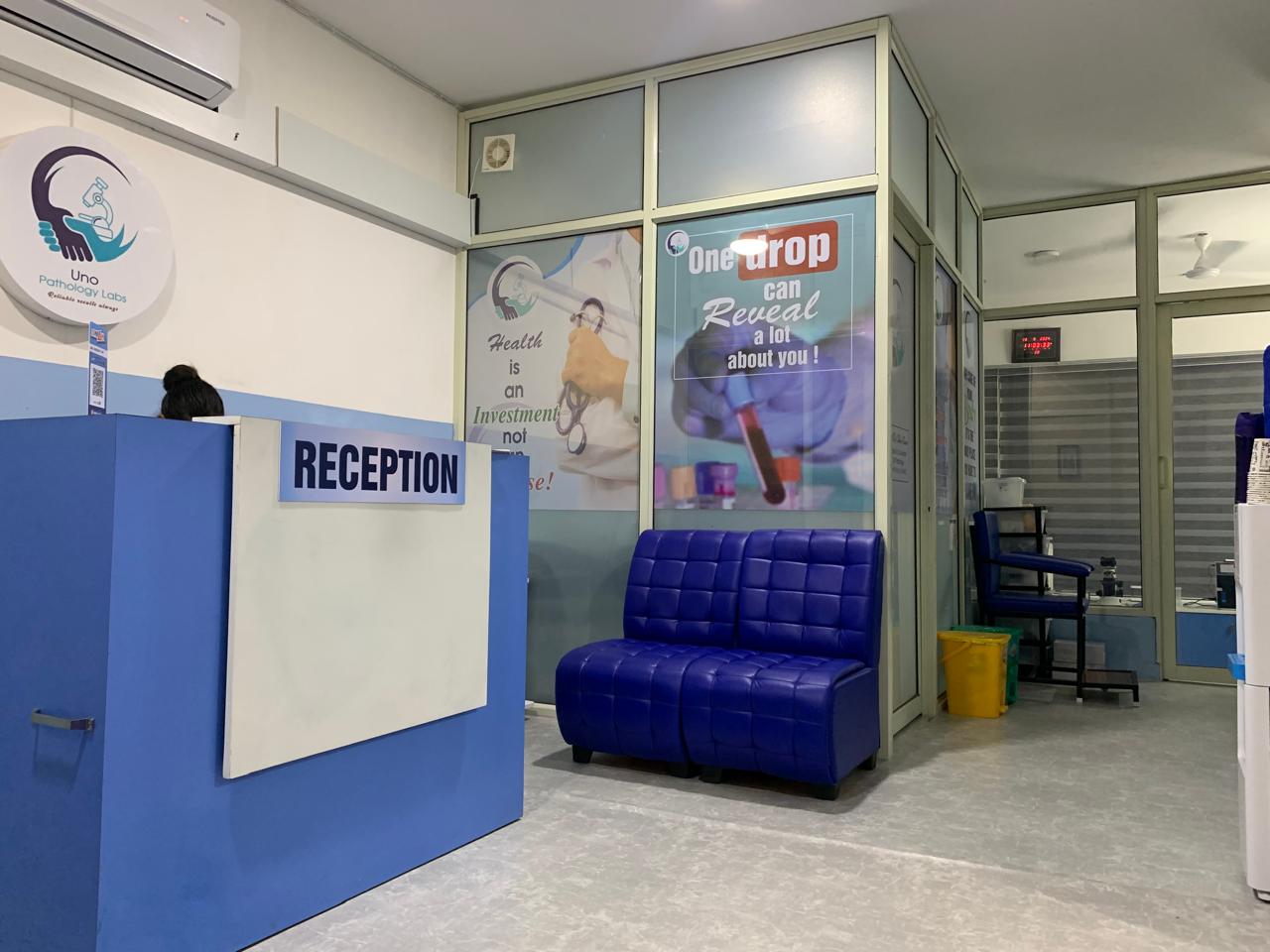 uno pathology labs mohali interior